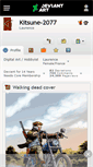 Mobile Screenshot of kitsune-2077.deviantart.com
