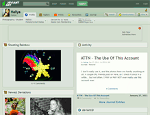 Tablet Screenshot of hailya.deviantart.com