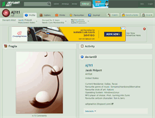 Tablet Screenshot of aj1t1.deviantart.com