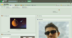 Desktop Screenshot of ice-miko.deviantart.com