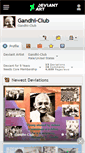 Mobile Screenshot of gandhi-club.deviantart.com