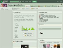 Tablet Screenshot of daddylonglegs-comic.deviantart.com