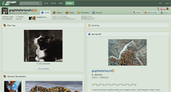 Desktop Screenshot of graphiteforlunch.deviantart.com