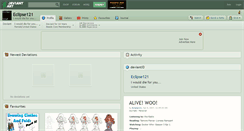 Desktop Screenshot of eclipse121.deviantart.com