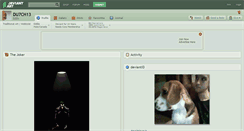 Desktop Screenshot of du7ch13.deviantart.com