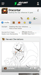 Mobile Screenshot of dracontar.deviantart.com