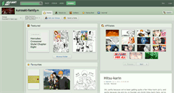 Desktop Screenshot of kurosaki-family.deviantart.com