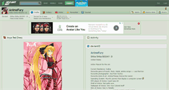 Desktop Screenshot of animefury.deviantart.com