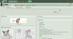 Desktop Screenshot of nukagirl.deviantart.com