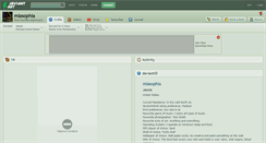 Desktop Screenshot of miasophia.deviantart.com