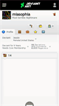 Mobile Screenshot of miasophia.deviantart.com