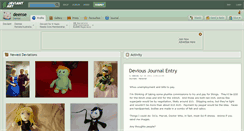 Desktop Screenshot of deense.deviantart.com