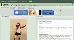 Desktop Screenshot of amariel.deviantart.com