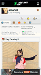 Mobile Screenshot of amariel.deviantart.com