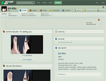 Tablet Screenshot of krt-kito.deviantart.com