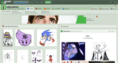 Desktop Screenshot of luiginotafraid.deviantart.com