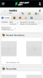 Mobile Screenshot of neeko.deviantart.com