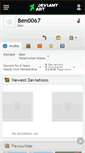 Mobile Screenshot of ben0067.deviantart.com