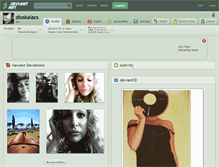 Tablet Screenshot of dioskalacs.deviantart.com