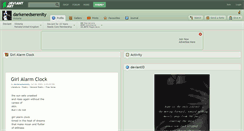 Desktop Screenshot of darkenedserenity.deviantart.com
