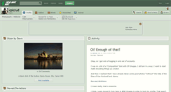Desktop Screenshot of cplcrud.deviantart.com