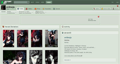 Desktop Screenshot of evilmojo.deviantart.com