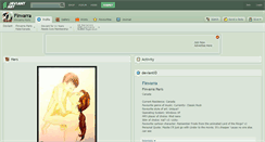 Desktop Screenshot of finvarra.deviantart.com