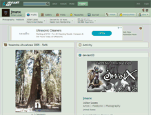Tablet Screenshot of jmanx.deviantart.com