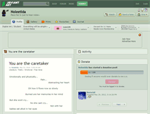 Tablet Screenshot of noleetida.deviantart.com