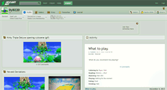 Desktop Screenshot of dyl8220.deviantart.com