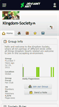 Mobile Screenshot of kingdom-society.deviantart.com