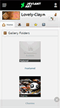 Mobile Screenshot of lovely-clay.deviantart.com