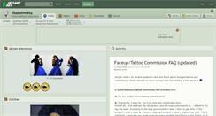 Desktop Screenshot of illusionwaltz.deviantart.com