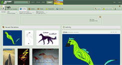 Desktop Screenshot of hgfy.deviantart.com