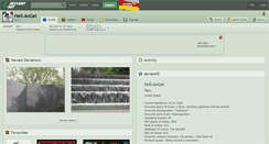 Desktop Screenshot of hell-angel.deviantart.com