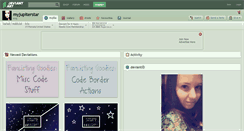 Desktop Screenshot of myjupiterstar.deviantart.com