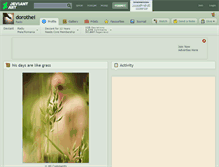 Tablet Screenshot of dorothei.deviantart.com