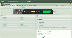 Desktop Screenshot of emoluigiplz.deviantart.com