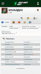 Mobile Screenshot of emoluigiplz.deviantart.com