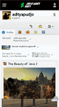 Mobile Screenshot of adityapudjo.deviantart.com