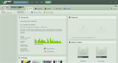 Desktop Screenshot of homewidget.deviantart.com