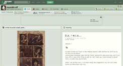 Desktop Screenshot of neurotic-elf.deviantart.com