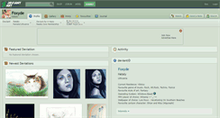 Desktop Screenshot of foxyde.deviantart.com