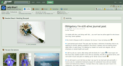 Desktop Screenshot of lady-blue.deviantart.com