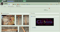 Desktop Screenshot of cl-stone.deviantart.com