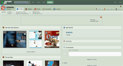Desktop Screenshot of kmbnks.deviantart.com