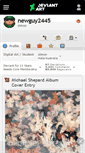 Mobile Screenshot of newguy2445.deviantart.com