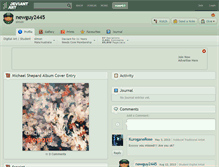 Tablet Screenshot of newguy2445.deviantart.com