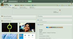 Desktop Screenshot of dj-maz.deviantart.com