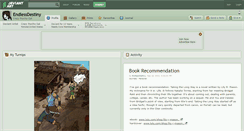 Desktop Screenshot of endlessdestiny.deviantart.com